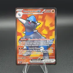 Rampardos ex 100/084 Ultra Rare Pitch Black Pokemon Pack Fresh - Image 1