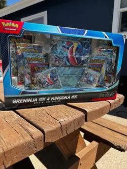 Pokemon TCG Greninja ex & Kingdra ex Special Collection Box English - Image 1