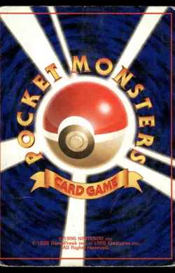 Mr. Fuji Non Holo Uncommon 1997 Fossil Pokemon Japanese - Image 2