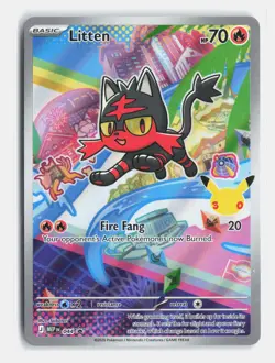 Litten 044 Holo Promo ME: Mega Evolution Promo Holo Near Mint - Image 1