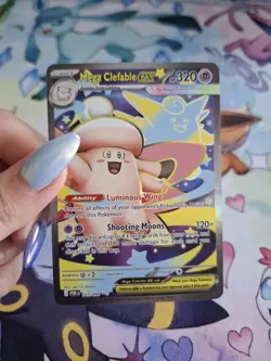 Pokemon TCG Mega Clefable Ex 103/088 Full Art - Me03: Perfect Order NM - Image 2