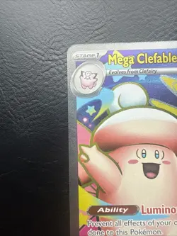 Mega Clefable Ex 103/088 Full art Perfect Order Pokemon Tcg Mint - Image 3