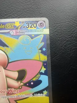 Mega Clefable Ex 103/088 Full art Perfect Order Pokemon Tcg Mint - Image 4