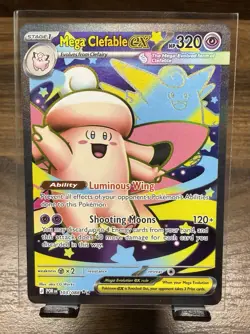 Pokemon TCG Perfect Order Mega Clefable ex 103/088 Ultra Rare English - Image 1
