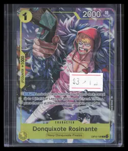 Donquixote Rosinante (Ill. Box Vol.6) Foil R One Piece Promotion Cards OP12-108 - Image 1