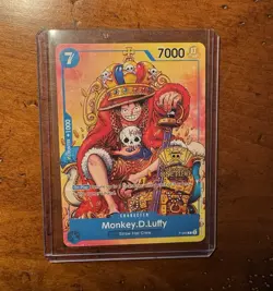 One Piece CCG Monkey.D.Luffy P-043 Convention Promo 2024 Regular EN- Stamped! - Image 1