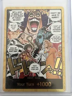 One Piece Gold DON!! OP16 ENGLISH Luffy THE TIME OF BATTLE - ENGLISH OP16 - Image 1