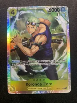 Roronoa Zoro OP15-113 SR | Adventure on Kami's Island | One Piece TCG | EN - Image 1