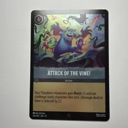 Attack of the Vine! 202/207 Action Rare Foil Disney Lorcana Attack of the Vine! - Image 1