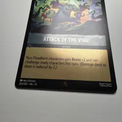 Attack of the Vine! 202/207 Action Rare Foil Disney Lorcana Attack of the Vine! - Image 3