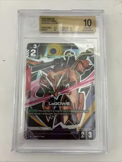 Gundam Card Game Newtype Rising GD01-050 LaGOWE R+ BGS 10 - Image 1