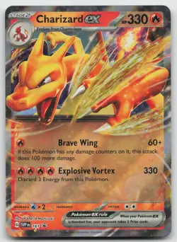 Charizard ex - Promo Holo SV: Scarlet & Violet Promo Cards SVP161 NM - Image 1