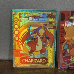 Fan Art Non TCG Holo Charizard Eif Baby Pokemon Card Chinese Lot Collectible - Image 2