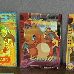 Fan Art Non TCG Holo Charizard Eif Baby Pokemon Card Chinese Lot Collectible - Image 3