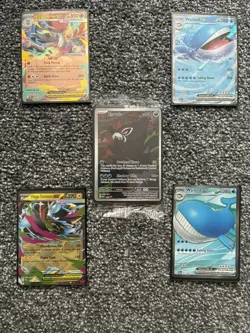 New Pokemon Pitch Black Ex SAR Bundle including sealed promo card fresh pull - Image 1
