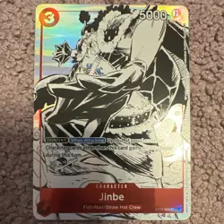 Bandai One Piece Card Game 2023 Gift Collection Jinbe ST01-005 Foil English - Image 1