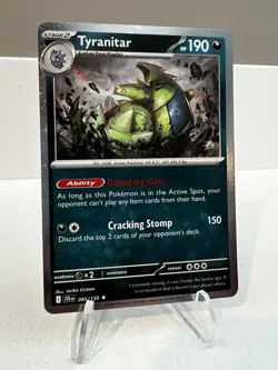 Tyranitar - (Cosmos Foil) Holo Promo Miscellaneous Cards & Products 095/159 NM - Image 1