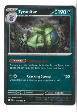 Tyranitar - (Cosmos Foil) Holo Promo Miscellaneous Cards & Products 095/159 NM - Image 1