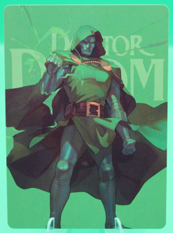 MTG Doctor Doom Art Card (24/45 )- Art Series: Marvel Super Heroes - Image 1