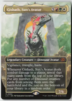 Gishath, Sun's Avatar (330) - Normal - The Lost Caverns of Ixalan (LCI) - NM - Image 1