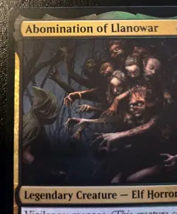 Abomination Of Llanowar 265/361 Uncommon Commander Legends Magic: The Gathering - Image 2