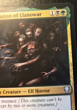 Abomination Of Llanowar 265/361 Uncommon Commander Legends Magic: The Gathering - Image 3