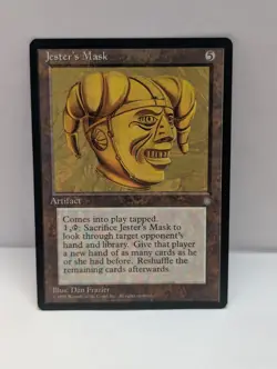 Jester's Mask & Jester's Cap ~ MTG Ice Age ~ VF/Near mint - Image 3