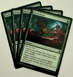 Bushwhack x4 | Magic the Gathering MTG | Foundations | NM FDN - Image 1