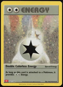 Double Colorless Energy (CLC) 032/034 Holo Trading Card Game Classic Pokemon NM - Image 1