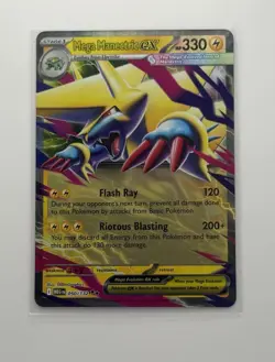 Pokemon Mega Manectric EX 050/132 XY Phantom Forces Ultra Rare Foil 330 HP Card - Image 1