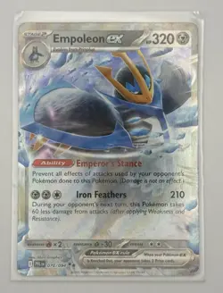 The Pokemon Company Empoleon ex 070/094 Me02 Holo Double Rare HP320 EN - Image 1
