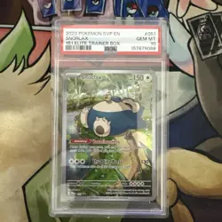 Snorlax 051 151 Elite Trainer Box Sv Black Star Promo Pokemon PSA 10 - Image 1