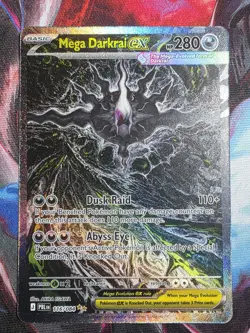 2026 Pokemon Pitch Black Mega Darkrai Ex Special Illustration Rare SIR 116/084 - Image 1