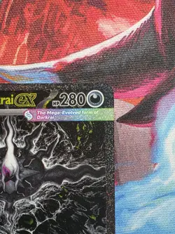 2026 Pokemon Pitch Black Mega Darkrai Ex Special Illustration Rare SIR 116/084 - Image 3