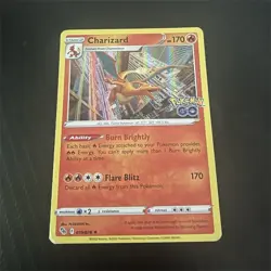 The Pokemon Company Charizard 010/078 Pokemon GO Holo Rare English 170 HP - Image 1