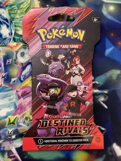 Pokemon Destined Rivals Sleeved Booster Pack New/Sealed (Artwork Varies) - Image 3
