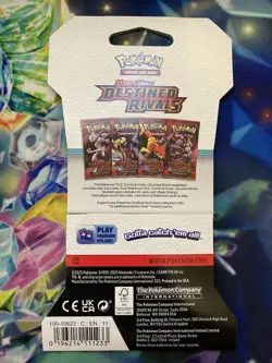 Pokemon Destined Rivals Sleeved Booster Pack New/Sealed (Artwork Varies) - Image 4