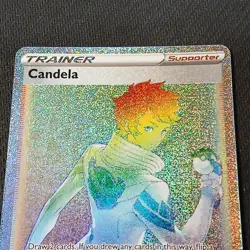 Pokemon TCG Candela 083/078 Pokemon GO Secret Rare Full Art Holo EN - Image 3