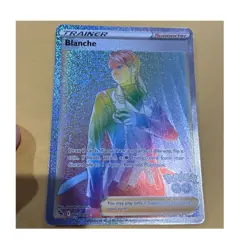 Pokemon TCG Blanche Secret Rare Full Art Holo 082/078 Pokemon GO Trainer EN - Image 1