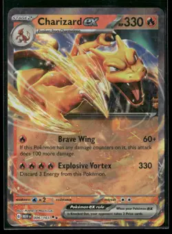 Charizard ex 006/165 Double Rare 151 NM/M Pokemon - Image 1