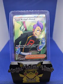 Pokemon TCG Team Rocket’s Petrel Full Art 226/182 Destined Rivals. - Image 1