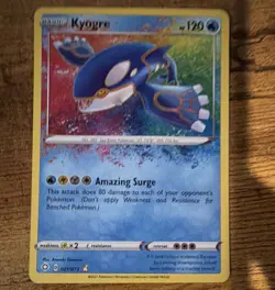 The Pokemon Company Kyogre 021/072 Shining Fates Amazing Rare Holo ENG 120HP - Image 1
