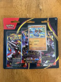 [Binacle] 3-Pack Blister Pitch Black ME05 Pokemon - Image 1