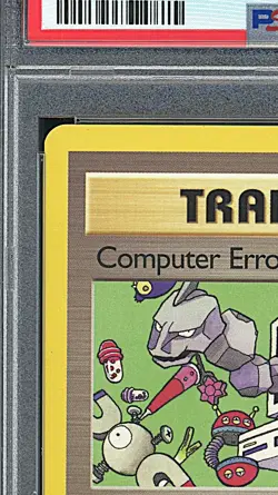 COMPUTER ERROR 2000 Pokemon Black Star Promo #16 - PSA 9 - Image 3