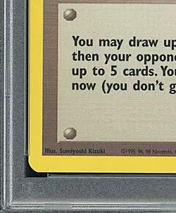 COMPUTER ERROR 2000 Pokemon Black Star Promo #16 - PSA 9 - Image 5