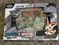 Pokemon SCARLET VIOLET BLACK BOLT & WHITE FLARE VICTINI ILLUSTRATION COLLECTION - Image 2