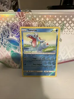 The Pokemon Company Totodile 22/70 Dragon Majesty Reverse Holo 60 HP - Image 1
