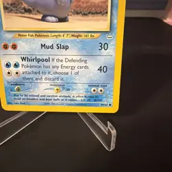 Pokemon Quagsire Neo Revelation 48/64 2000 70 HP Common Regular Yuka Morii - Image 3
