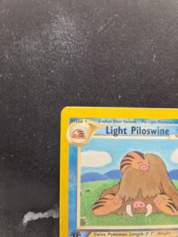 Pokemon 1st Edition Light Piloswine 26/105 Neo Destiny Regular - Image 2