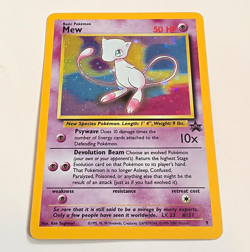 Wizards of the Coast Pokemon TCG Mew 09/53 Wotc Promo Holo English 50 HP - Image 1